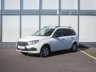 2018 Lada (ВАЗ) Granta I Рестайлинг, белый, 600000 рублей, вид 1