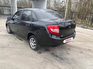 2014 Lada (ВАЗ) Granta I, синий, 299000 рублей, вид 4