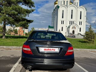 2011 Mercedes-Benz C-Класс 180 BlueEFFICIENCY III (W204) Рестайлинг, чёрный, 1550000 рублей, вид 4