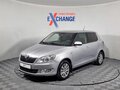 2012 Skoda Fabia II Рестайлинг, серебристый, 493000 рублей