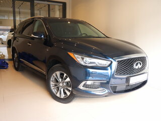 2017 Infiniti QX60 I Рестайлинг, синий, 2195000 рублей, вид 3