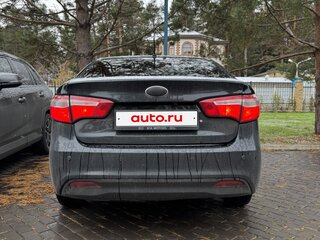 2014 Kia Rio III, чёрный, 680000 рублей, вид 3