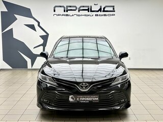 2019 Toyota Camry VIII (XV70), чёрный, 2654000 рублей, вид 2