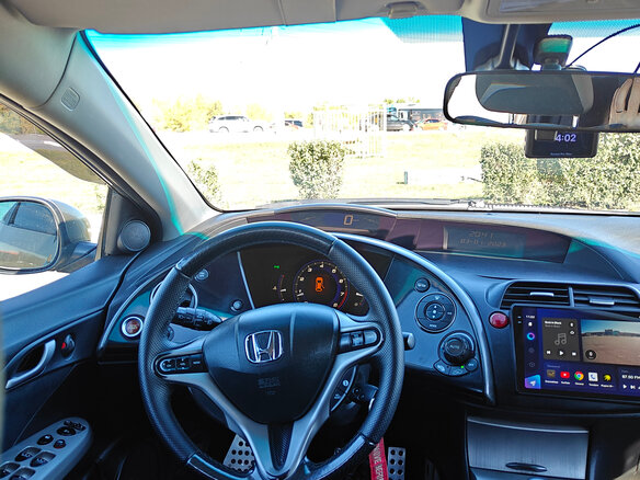 2008 Honda Civic VIII, бежевый, 580000 рублей - вид 6