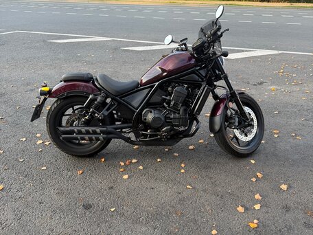 2021 Honda CMX 1100 Rebel, красный, 949999 рублей, вид 5