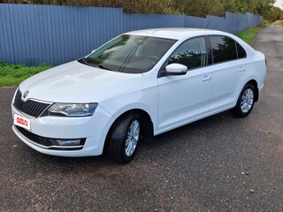 2019 Skoda Rapid I Рестайлинг, белый, 850000 рублей, вид 1