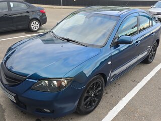 2007 Mazda 3 I (BK) Рестайлинг, синий, 200000 рублей, вид 1