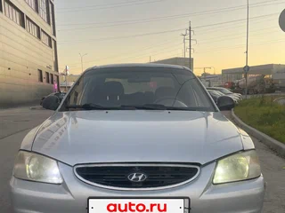 2006 Hyundai Accent ТагАЗ II, серебристый, 175000 рублей, вид 1