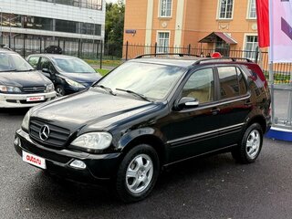 2002 Mercedes-Benz M-Класс 320 I (W163) Рестайлинг, чёрный, 635000 рублей, вид 2