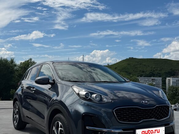 2018 Kia Sportage IV Рестайлинг, синий, 2299900 рублей - вид 1