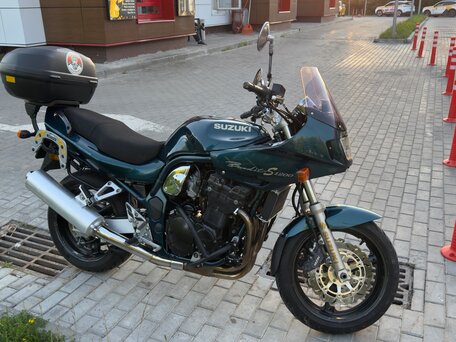 1996 Suzuki Bandit 1200, зелёный, 340000 рублей, вид 1