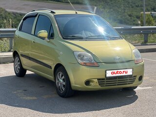 2007 Chevrolet Spark II, зелёный, 375000 рублей, вид 3
