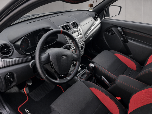 2024 Lada (ВАЗ) Granta Sport I Рестайлинг, чёрный, 960632 рублей - вид 9
