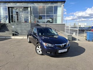 2008 Mazda 3 I (BK) Рестайлинг, синий, 480000 рублей, вид 3