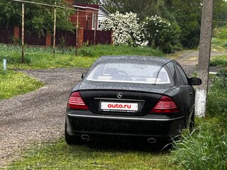 2005 Mercedes-Benz CL-Класс 500 II (C215) Рестайлинг, чёрный, 1990000 рублей, вид 4