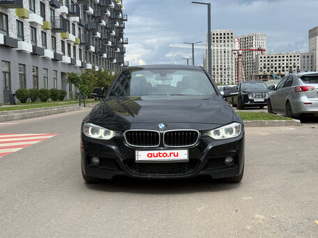 2015 BMW 3 серии 320i xDrive VI (F3x), чёрный, 2100000 рублей, вид 2