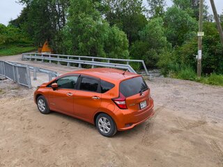 2018 Nissan Note e-Power II Рестайлинг, оранжевый, 1290000 рублей, вид 4