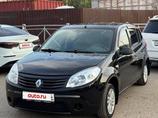 2012 Renault Sandero I, чёрный, 300000 рублей, вид 1