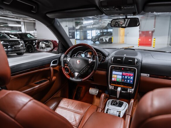 2007 Porsche Cayenne S I Рестайлинг (957), красный, 1800000 рублей - вид 14