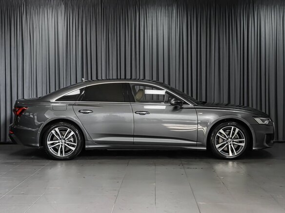 2020 Audi A6 45 TFSI V (C8), серый, 3899000 рублей - вид 4
