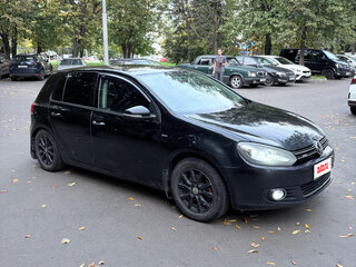 2012 Volkswagen Golf VI, чёрный, 700000 рублей, вид 3