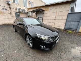 2014 Kia Optima III Рестайлинг, чёрный, 1300000 рублей, вид 3