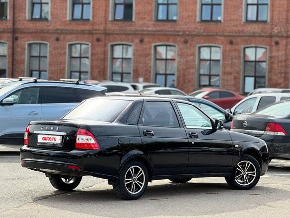 2011 Lada (ВАЗ) Priora I, чёрный, 499999 рублей - вид 12