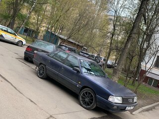 1989 Audi 100 III (C3) Рестайлинг, синий, 160000 рублей, вид 2