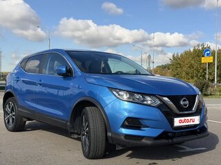 2021 Nissan Qashqai II Рестайлинг, синий, 1900000 рублей, вид 2
