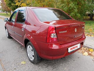 2012 Renault Logan I Рестайлинг, красный, 385000 рублей, вид 3