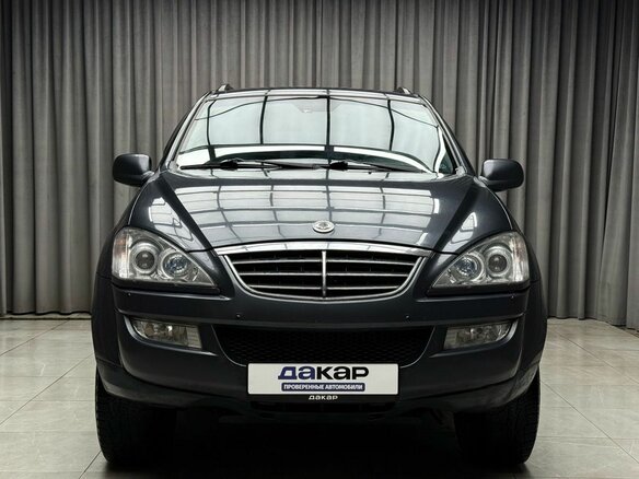 2010 SsangYong Kyron I Рестайлинг, чёрный - вид 2