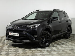 2019 Toyota RAV4 IV (XA40) Рестайлинг, чёрный, 2449700 рублей, вид 1