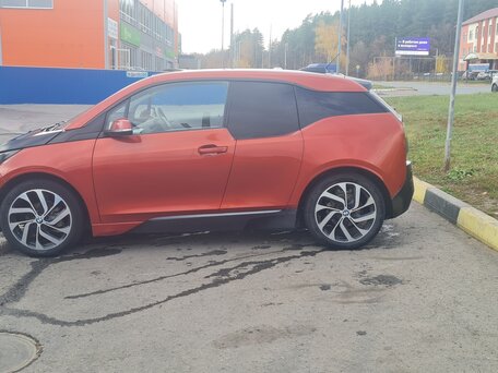 2014 BMW i3 I (I01), оранжевый, 1510000 рублей, вид 4