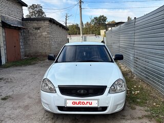 2009 Lada (ВАЗ) Priora I, белый, 125000 рублей, вид 1