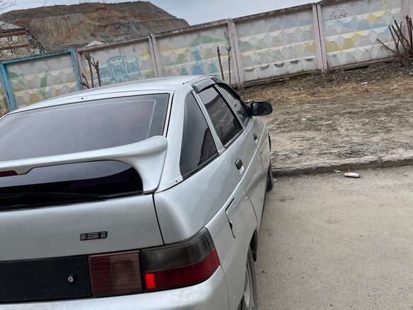 2001 Lada (ВАЗ) 2112, серебристый - вид 9