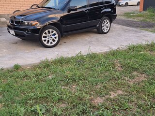 2004 BMW X5 3.0i I (E53) Рестайлинг, чёрный, 830000 рублей, вид 3