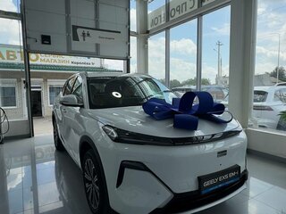 2026 Geely EX5 Гибрид EM-R, белый, 3829990 рублей, вид 2