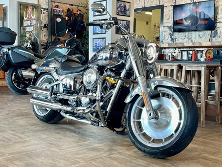 2025 Harley-Davidson Fat Boy, серый, 4800000 рублей, вид 4