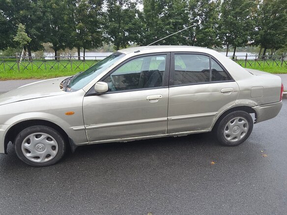 2001 Mazda 323 VI (BJ) Рестайлинг, серый, 110000 рублей - вид 7