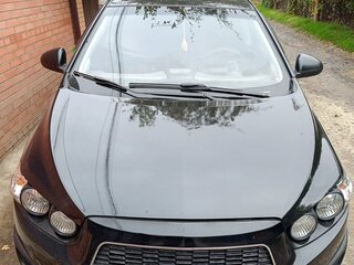 2012 Chevrolet Aveo II, чёрный, 500000 рублей, вид 4
