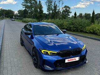 2023 BMW 3 серии M340i xDrive VII (G2x) Рестайлинг, синий, 5800000 рублей, вид 4