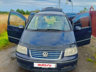 2005 Volkswagen Sharan I Рестайлинг 2, синий, 600000 рублей, вид 1