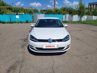 2015 Volkswagen Golf VII, белый, 1395000 рублей, вид 3