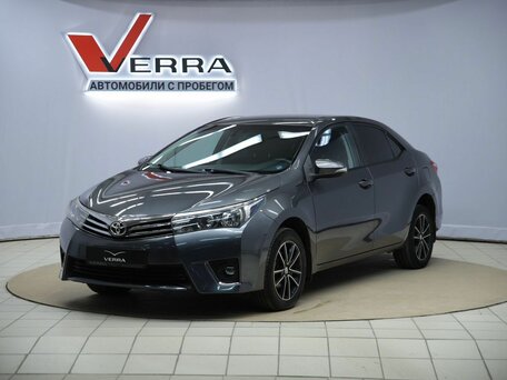 2013 Toyota Corolla XI (E160, E170, E180), серый, 1120000 рублей, вид 1