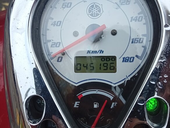 2001 Yamaha XVS400 Drag Star, красный, 380000 рублей - вид 3