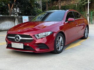 2022 Mercedes-Benz A-Класс 180 Long IV (W177) Рестайлинг, пурпурный, 1900017 рублей, вид 1