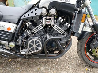 1998 Yamaha V-Max 1200, серый, 450000 рублей, вид 5