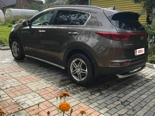 2017 Kia Sportage IV, коричневый, 1850000 рублей, вид 4
