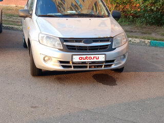 2013 Lada (ВАЗ) Granta I, серебристый, 350000 рублей, вид 1