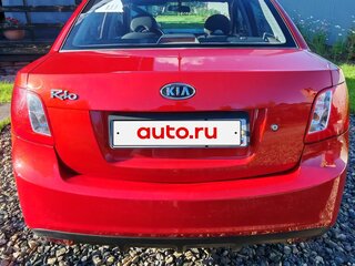 2009 Kia Rio II, красный, 630000 рублей, вид 3
